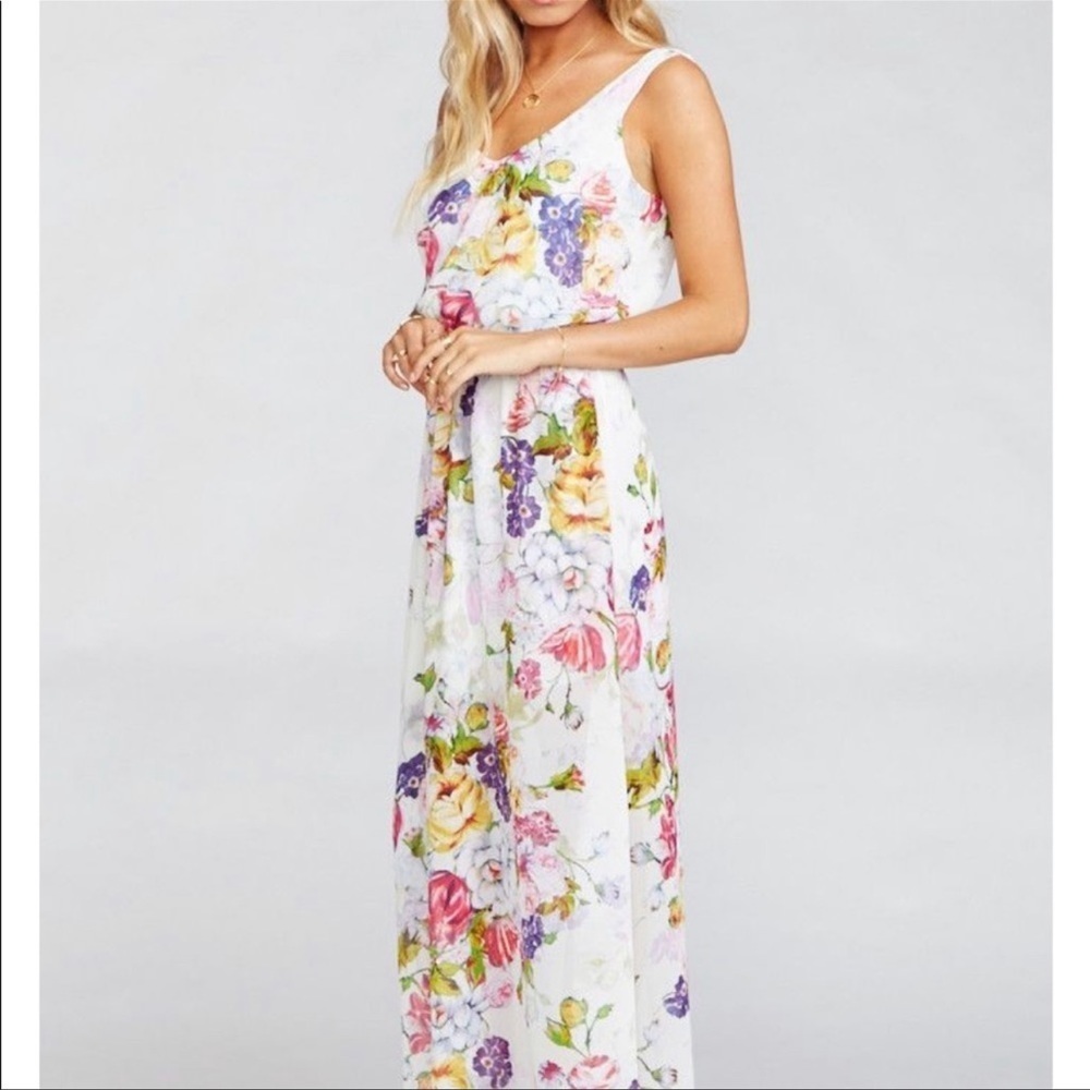 Show Me Your Mumu Kendall Floral Maxi Dress (sz md)